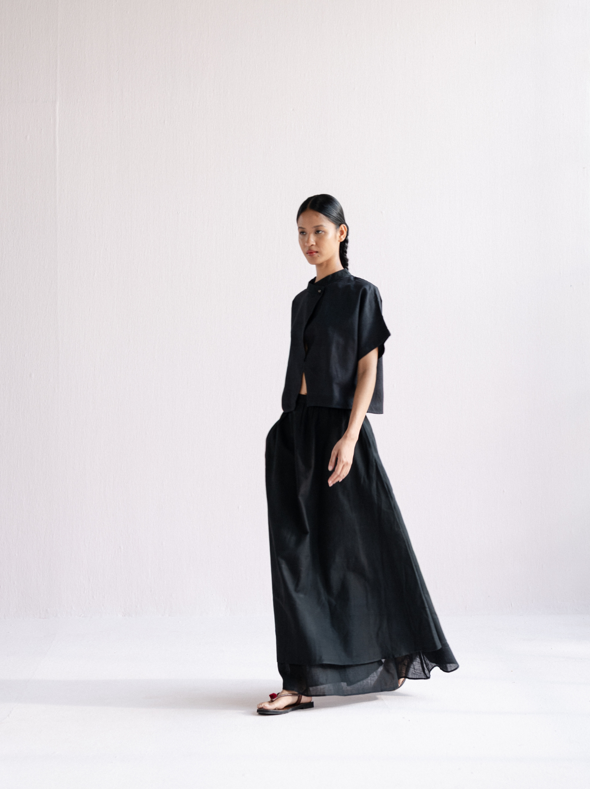 double layer skirt set — image 9