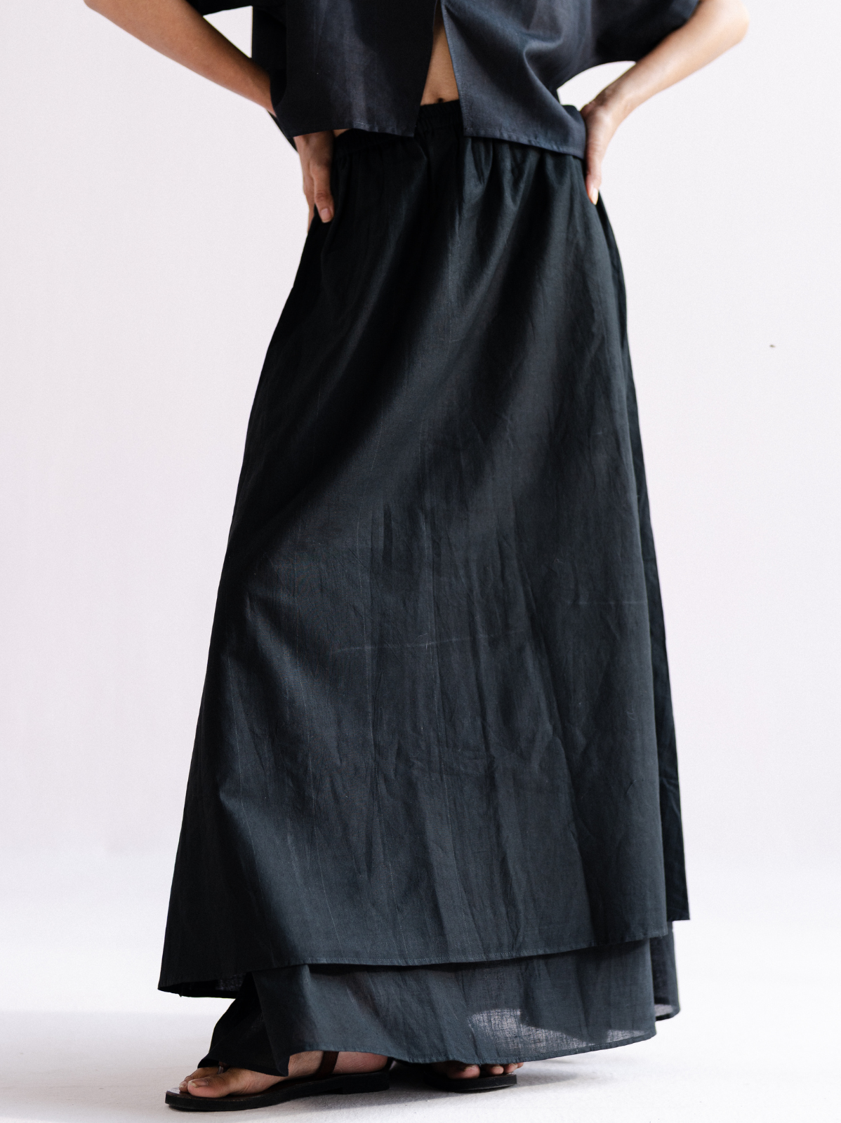 double layer skirt set — image 12