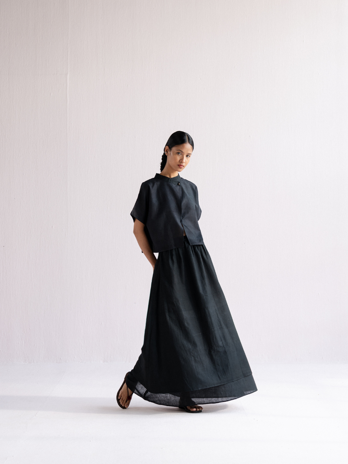 double layer skirt set — image 10