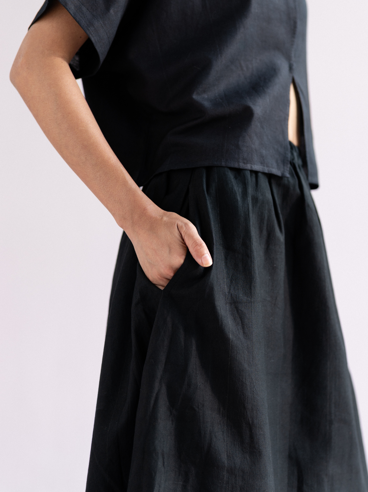double layer skirt set — image 2