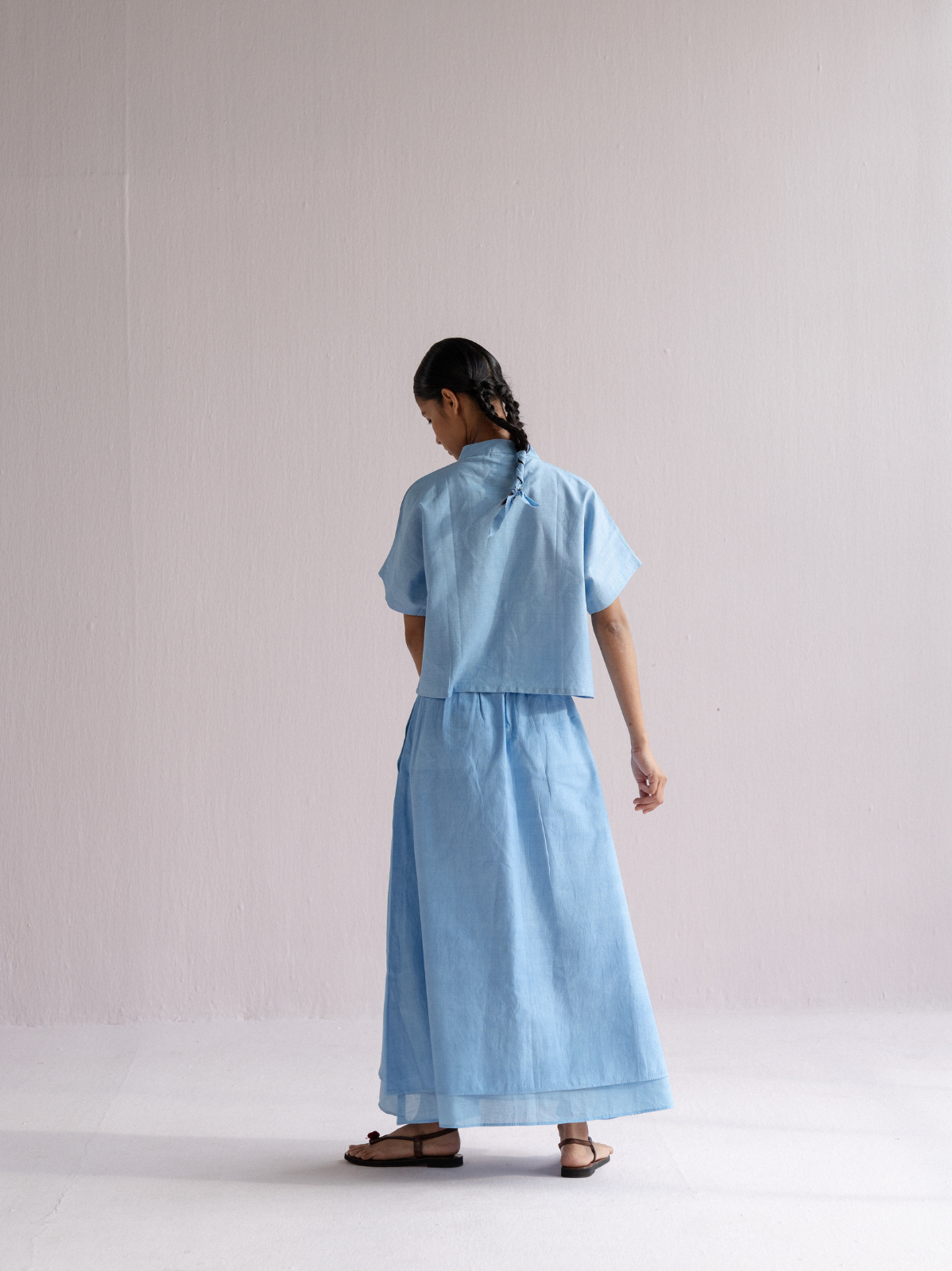 double layer skirt set — image 4