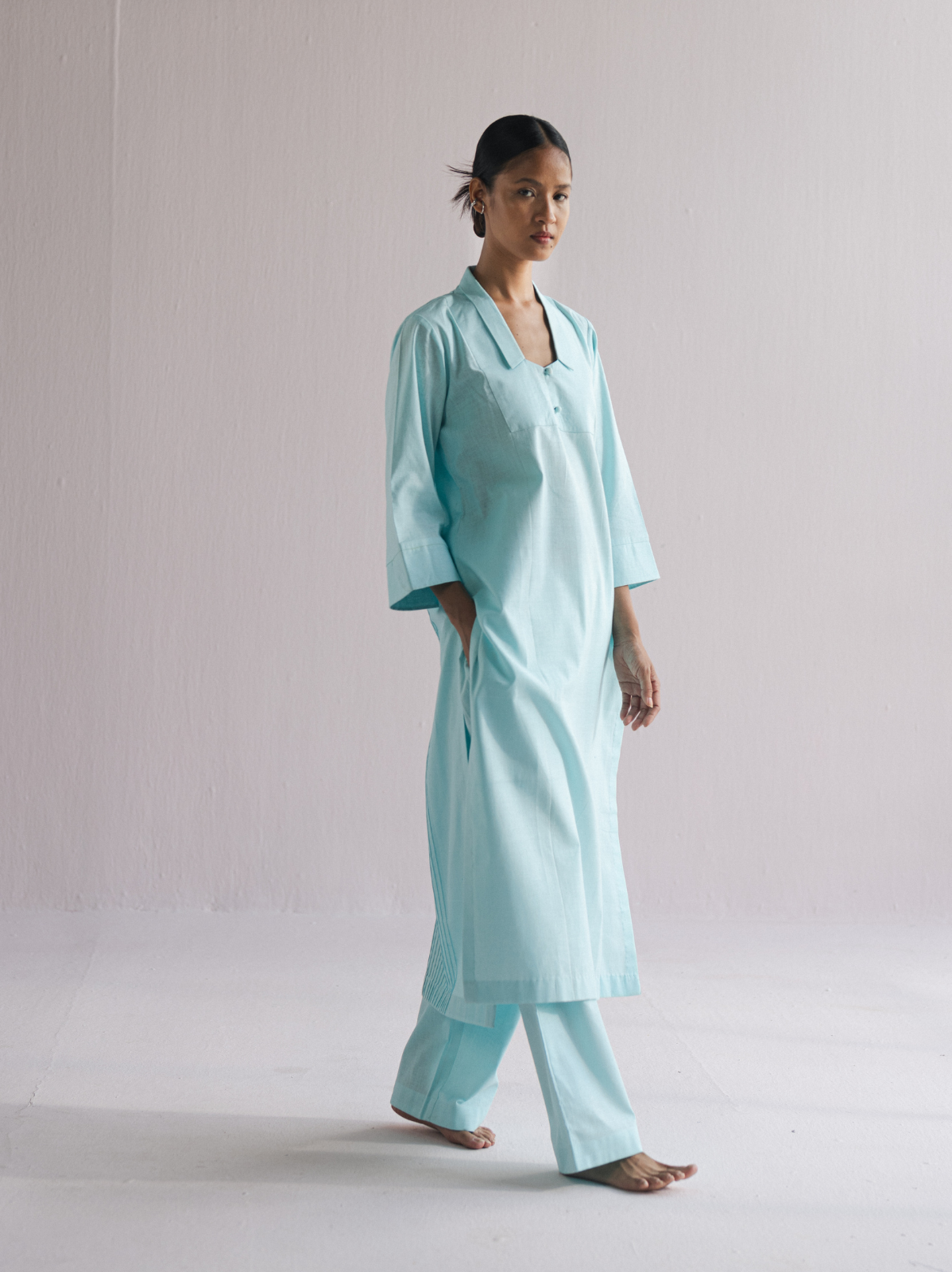 pintuck kurta set — image 9