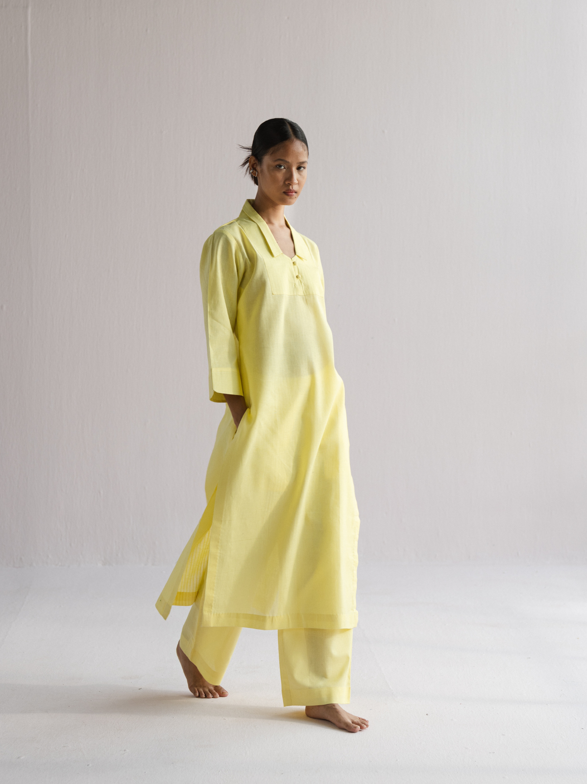 pintuck kurta set — image 1
