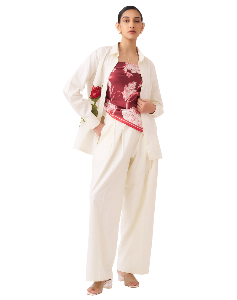 Poppy Ecru Pants