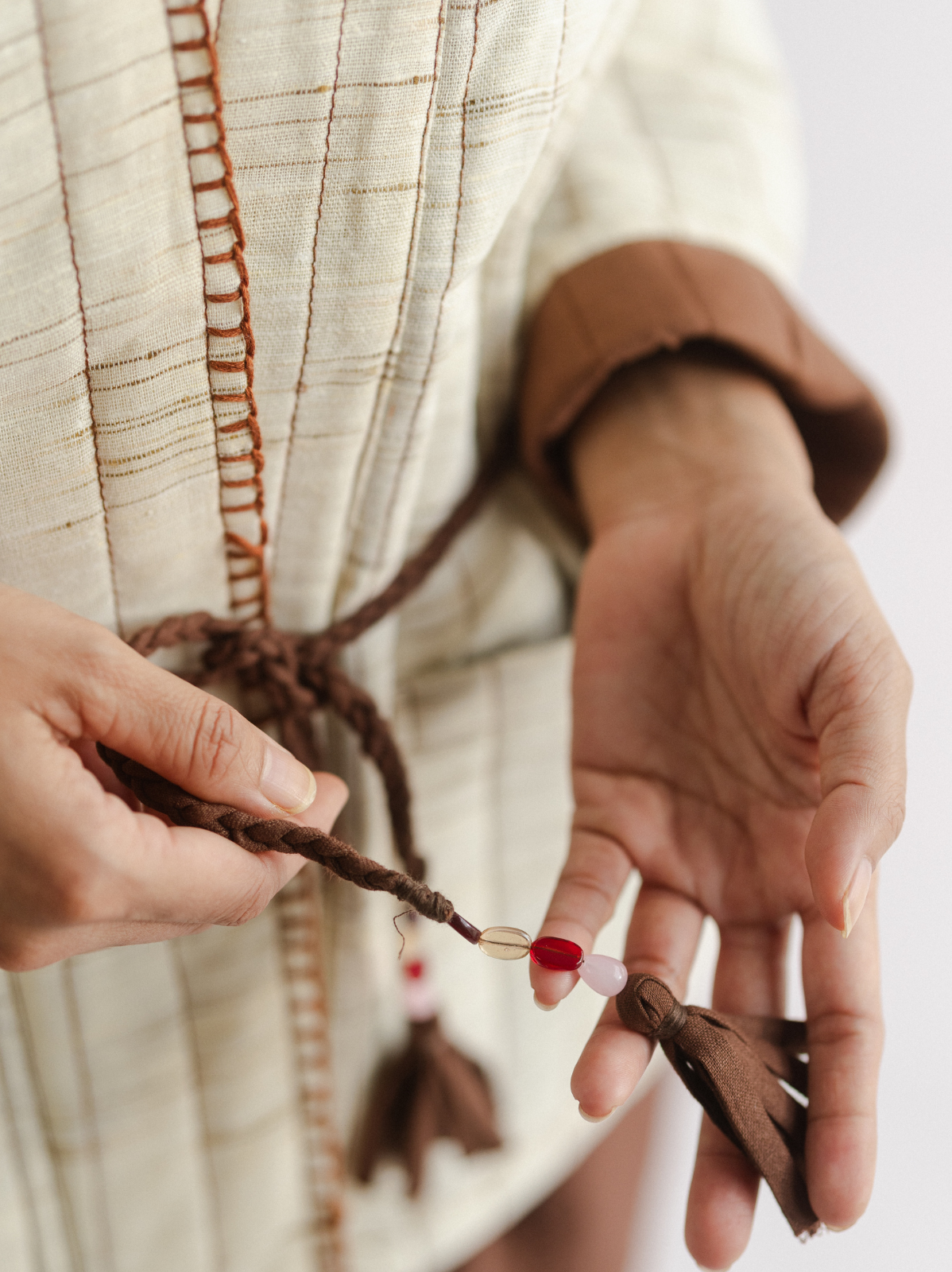 handwoven quilted jacket — image 5
