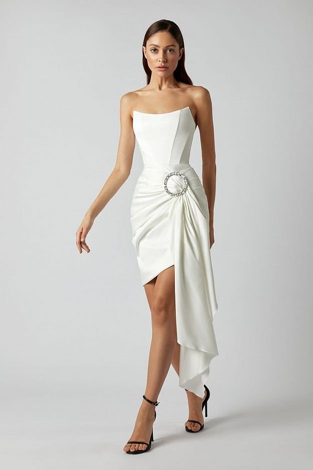 regal corset wrap dress, image 2