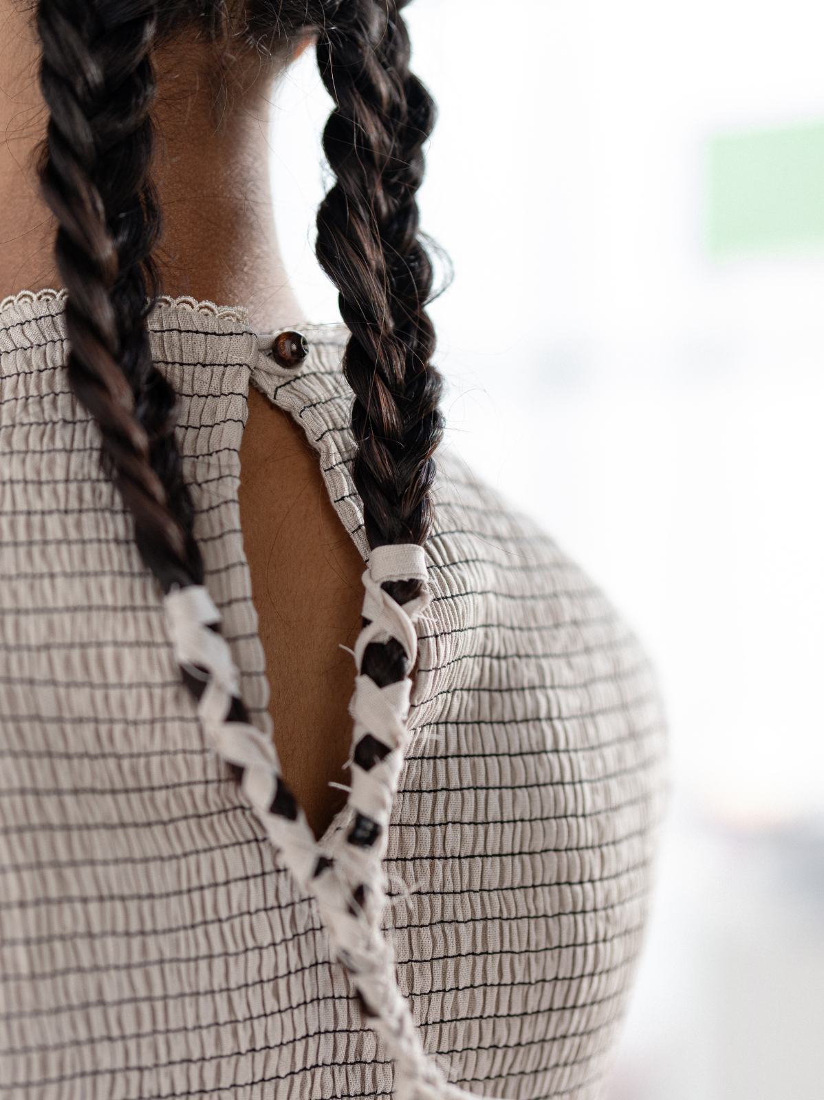 smocked balloon dress — image 16