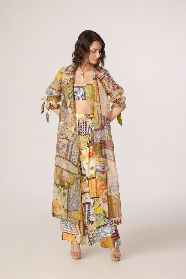 belen trench juniper bustier jeja trousers, image 2