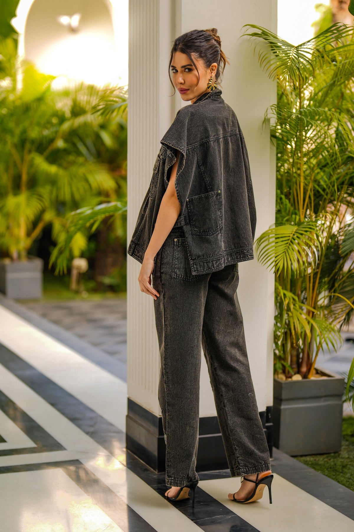 reyna denim pant — image 3