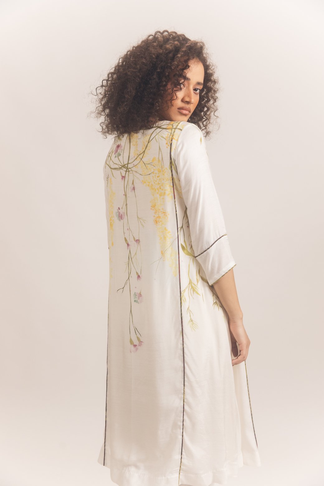 vine hill top dress white, image 1