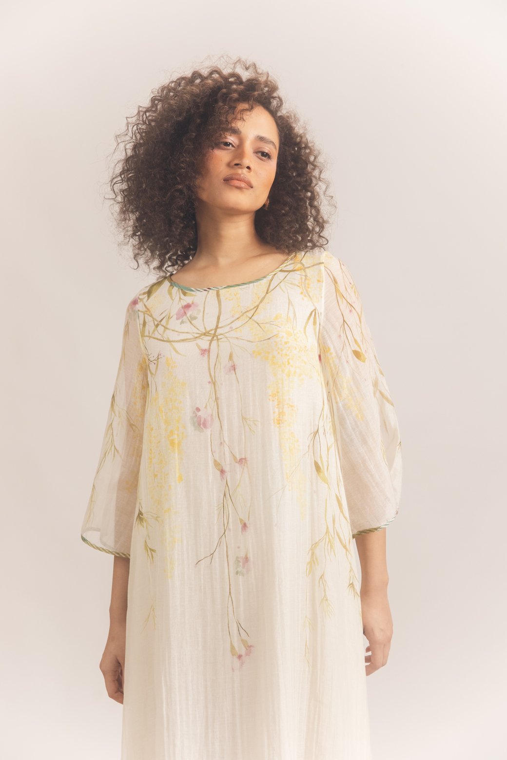 vine hill top dress white, image 5