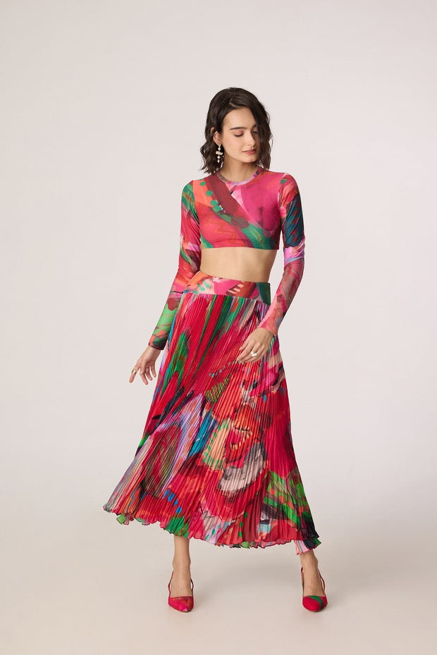 Zavi Blouse Zora Skirt