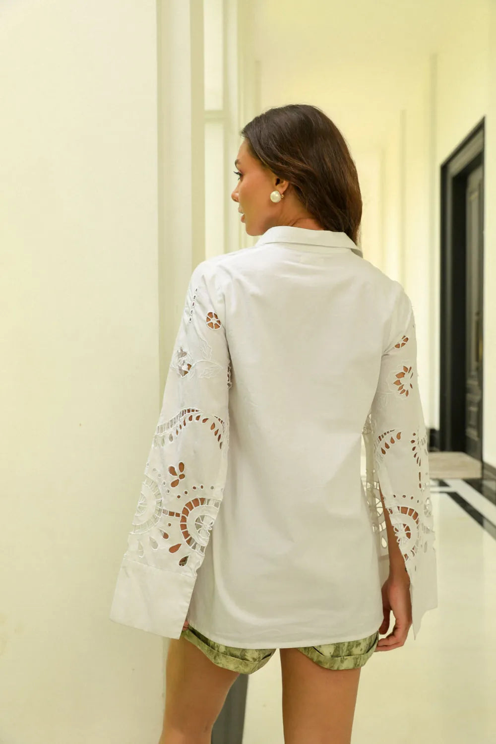 tinsley shirt in white, image 4