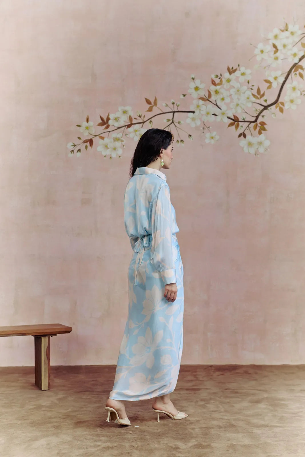 aqua bloom tie-up set, image 6