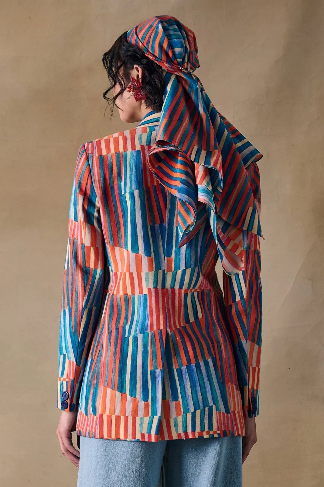 asilah stripe blazer, image 4