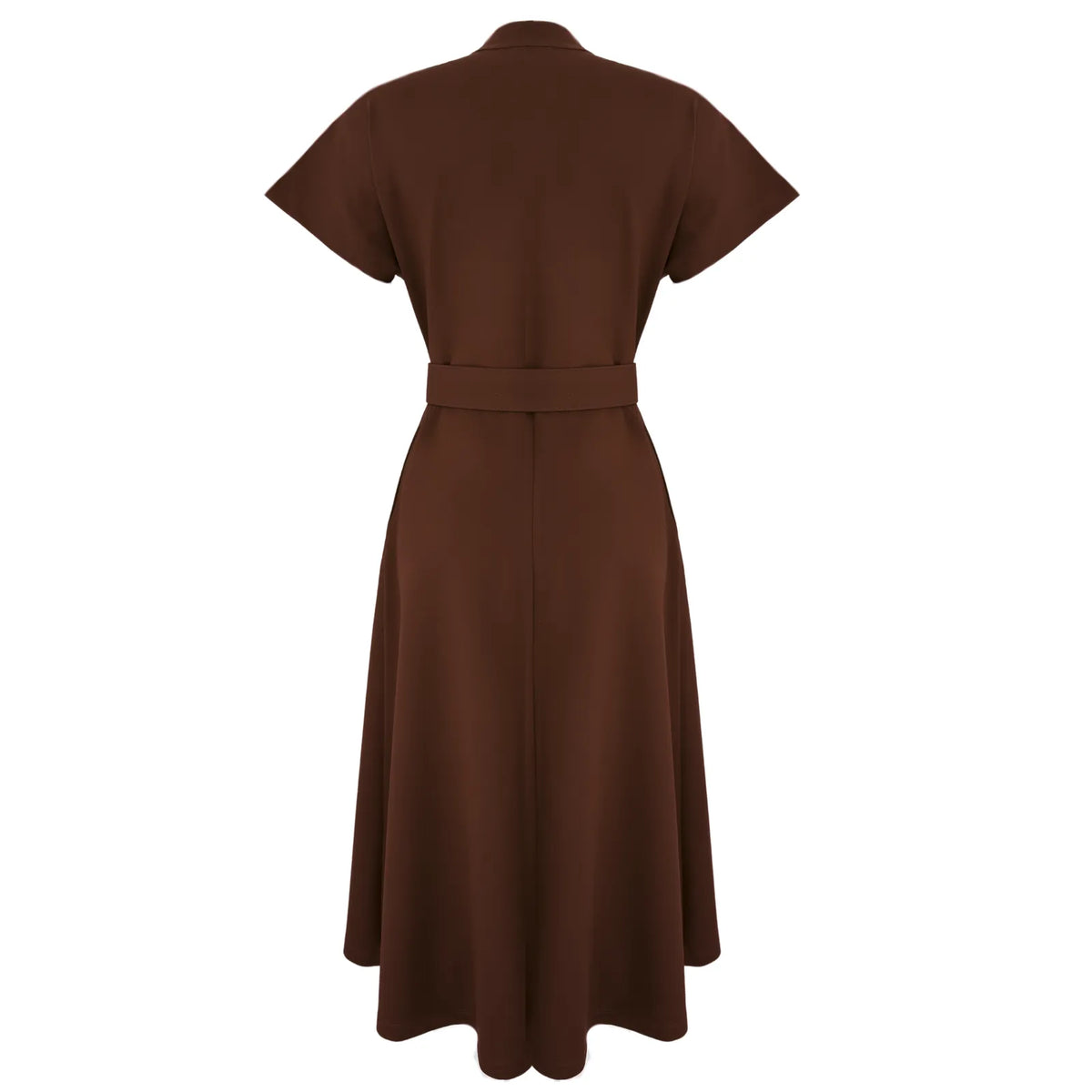 ava belted midi dress, image 5