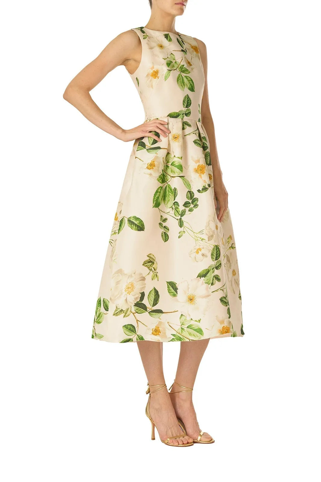 bellini bloom midi dress, image 1