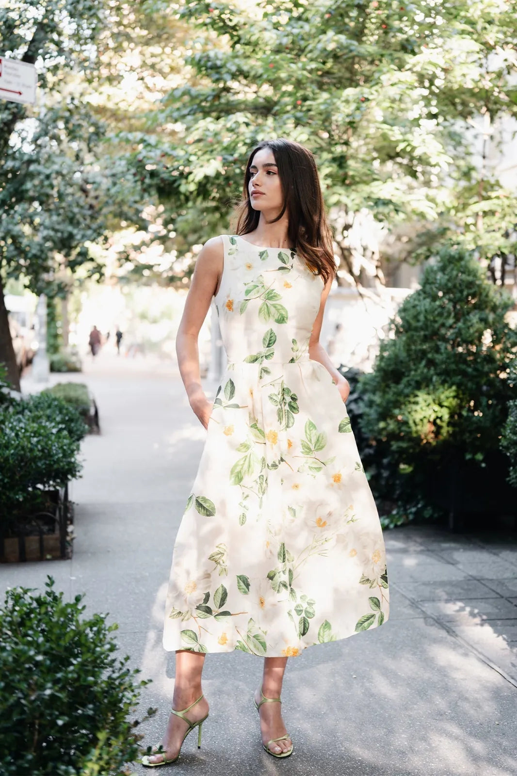 bellini bloom midi dress, image 3
