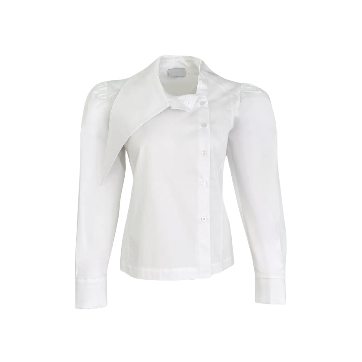 berry asymmetric collar detailed shirt, image 10