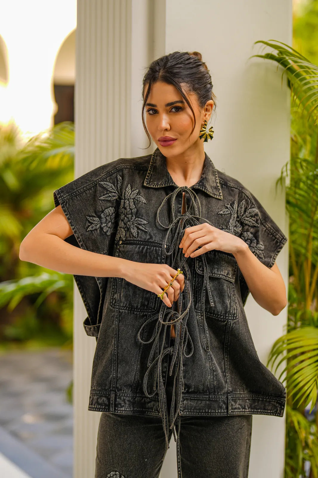 reyna denim coord set, image 5