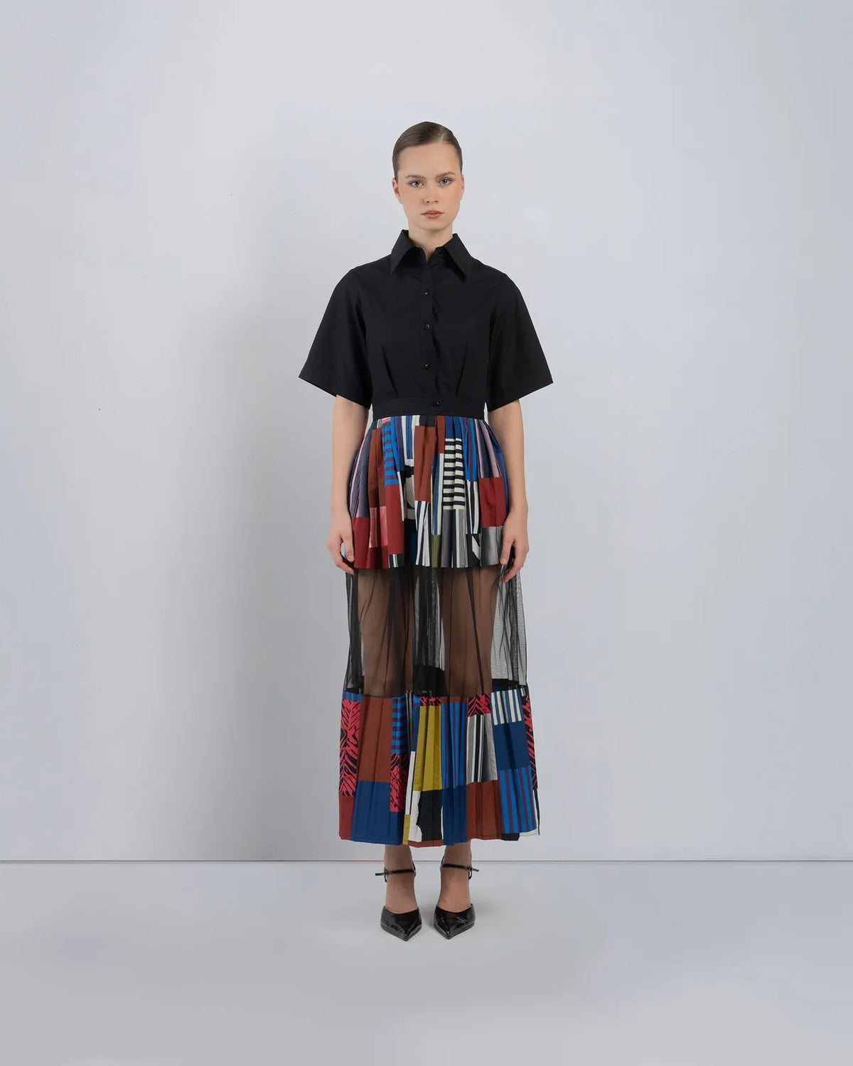 bloc mosaic dress, image 1