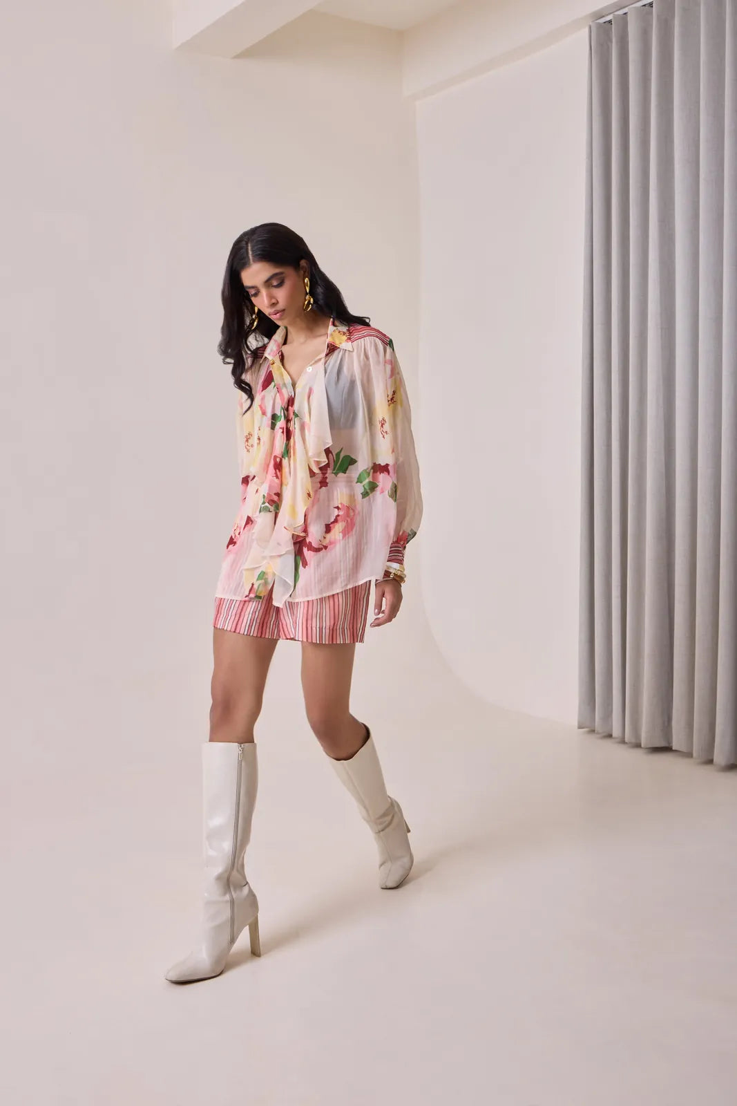 bloom ruffled shirt, image 2