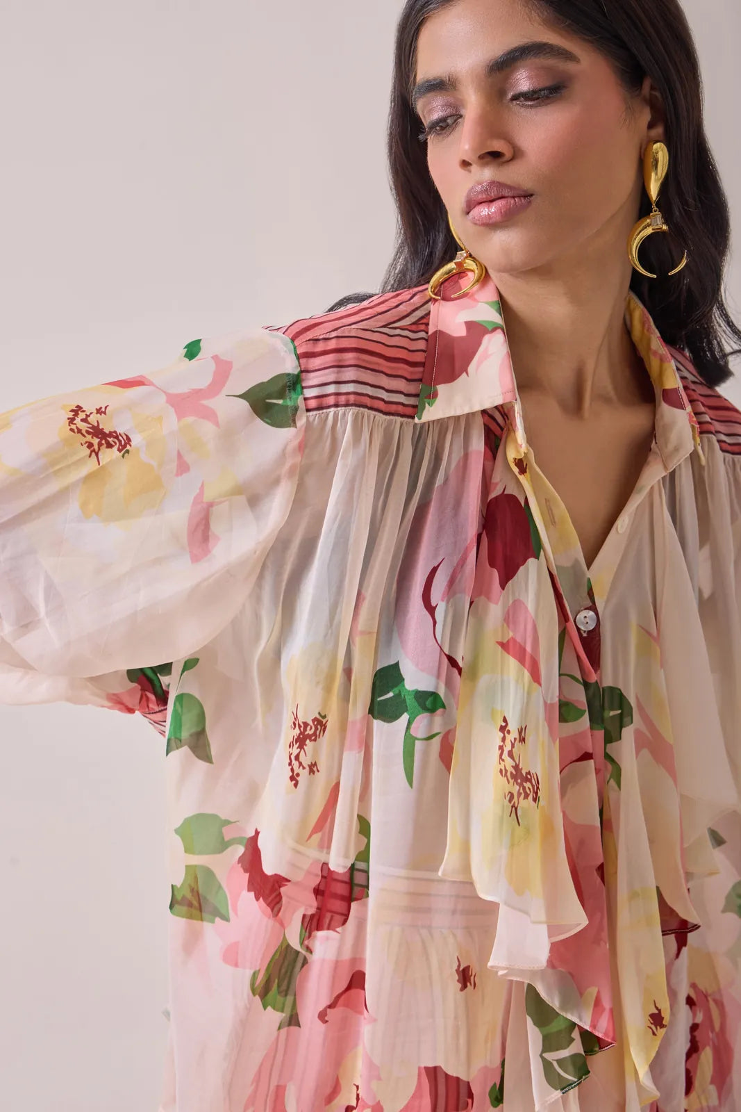 bloom ruffled shirt, image 3