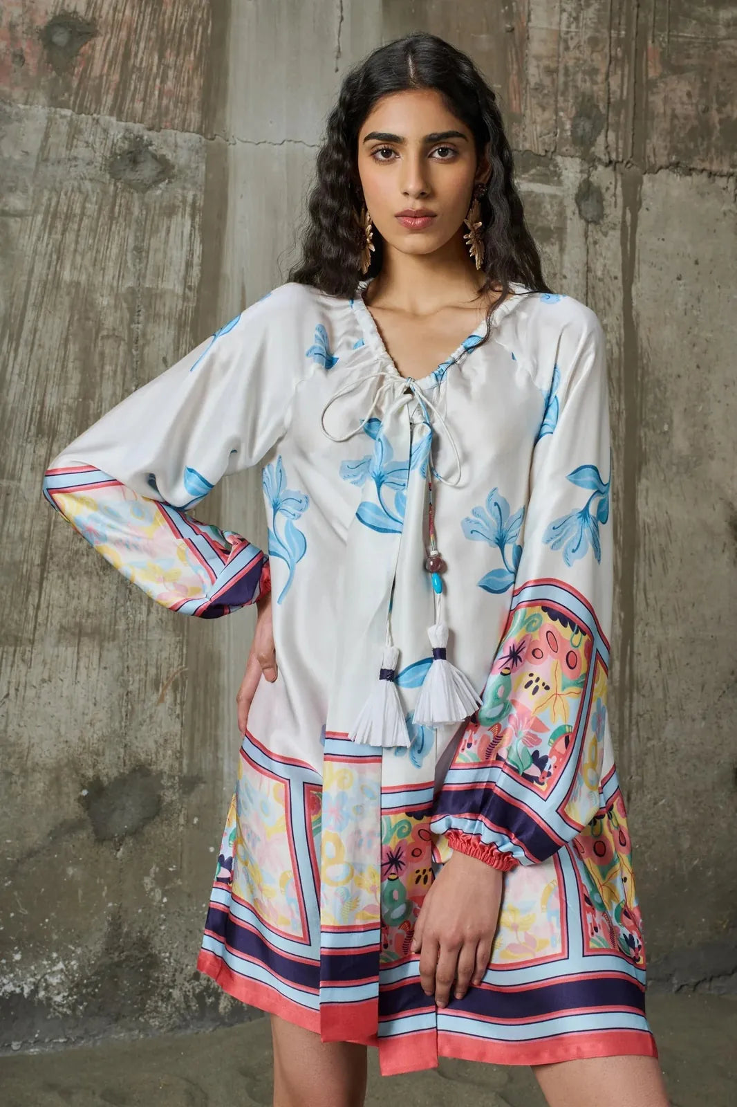 blooming edge mini dress, image 4