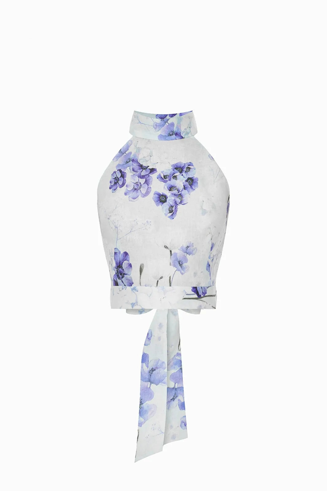 blue blossom beauty dress, image 3