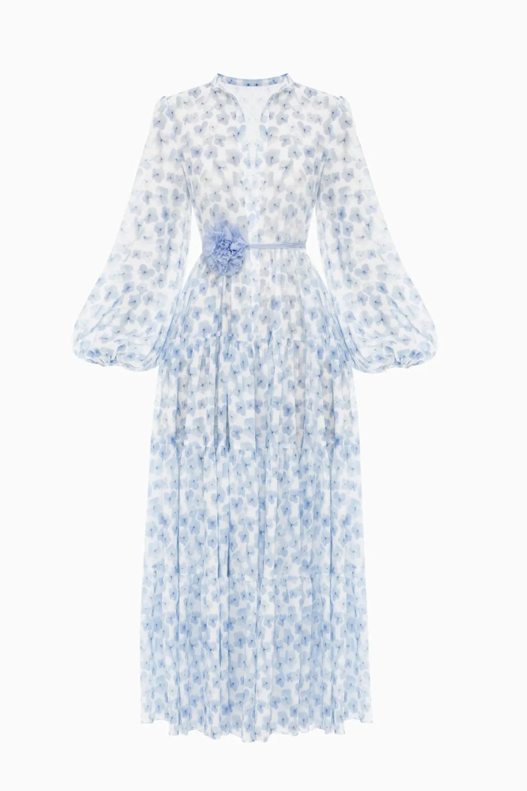 blue blossom gerbera dress, image 2