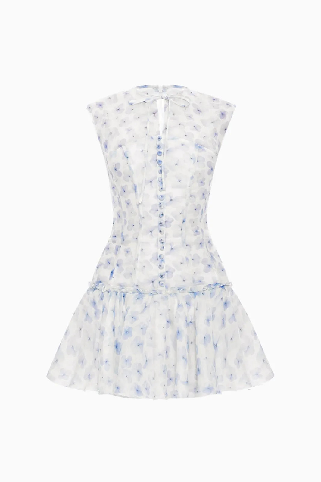 blue blossom gladiolus dress, image 2