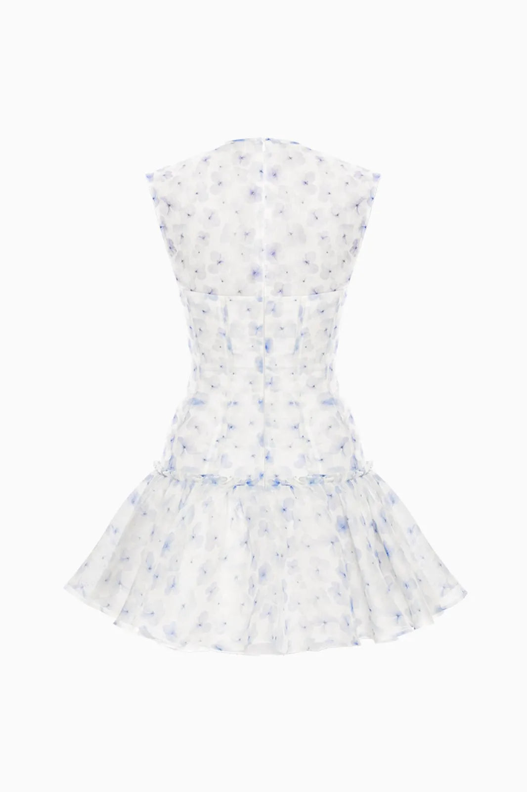blue blossom gladiolus dress, image 3