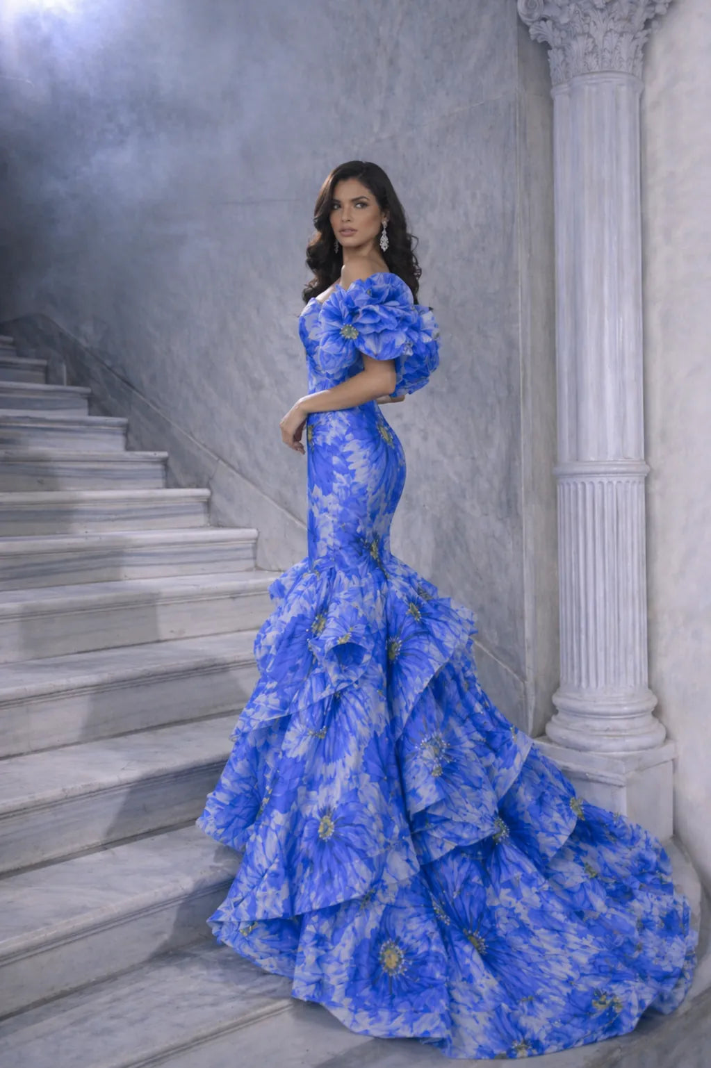 blue serenade dress, image 3