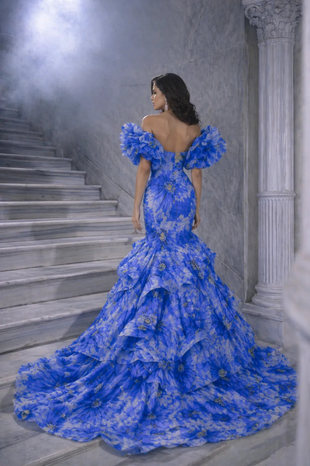 blue serenade dress, image 4