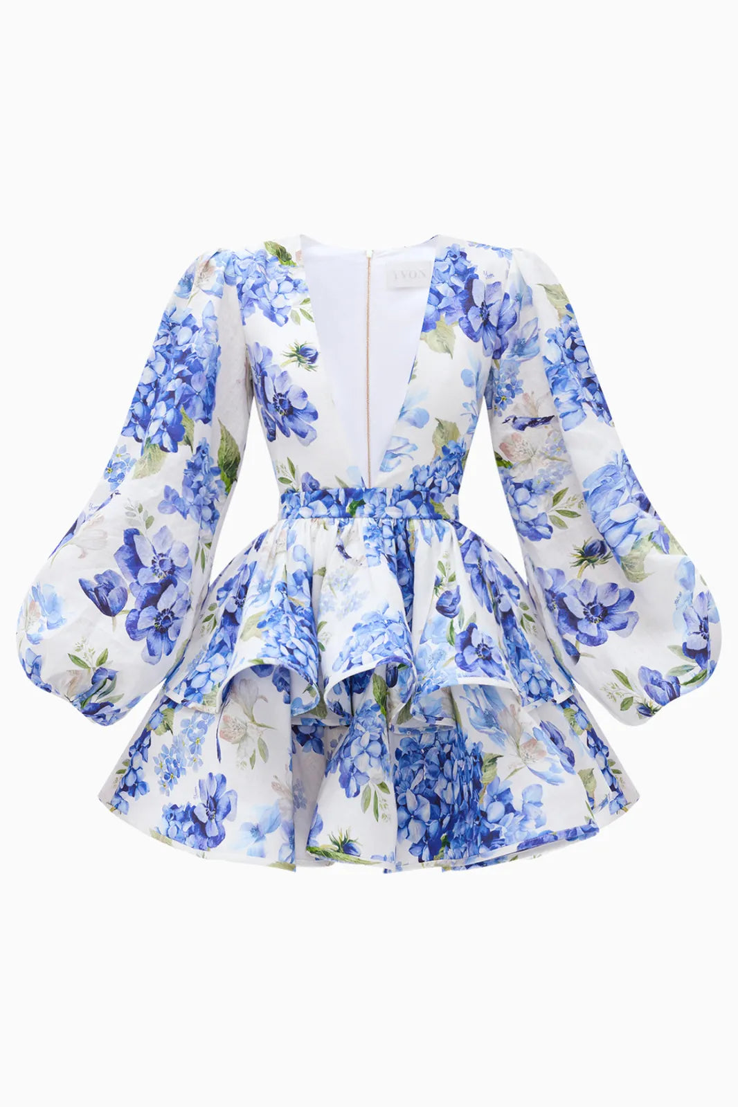 bluebird reveri v-neck dress, image 2