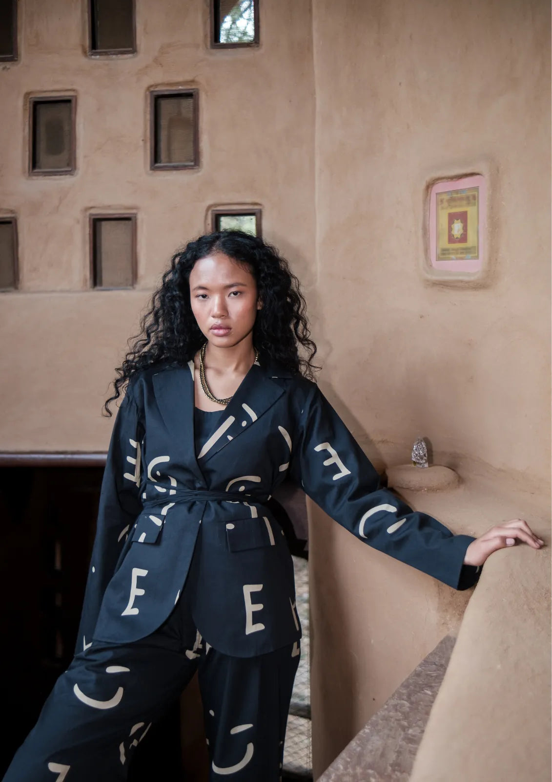 cambridge blazer - line printed, image 1