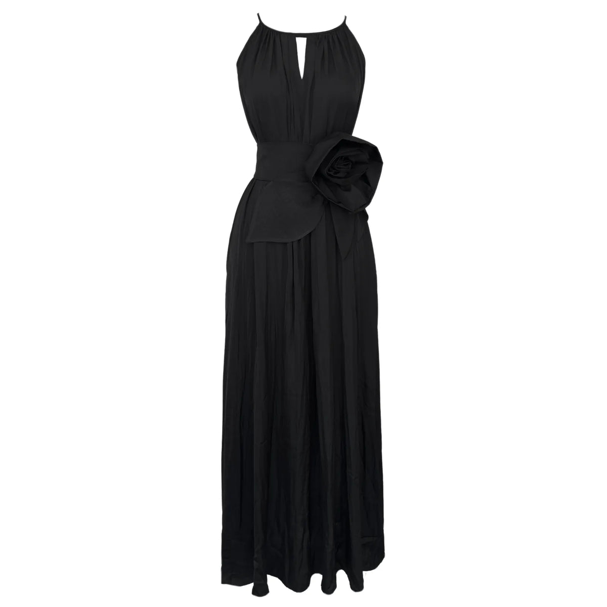 camelia belt rose dress, image 2