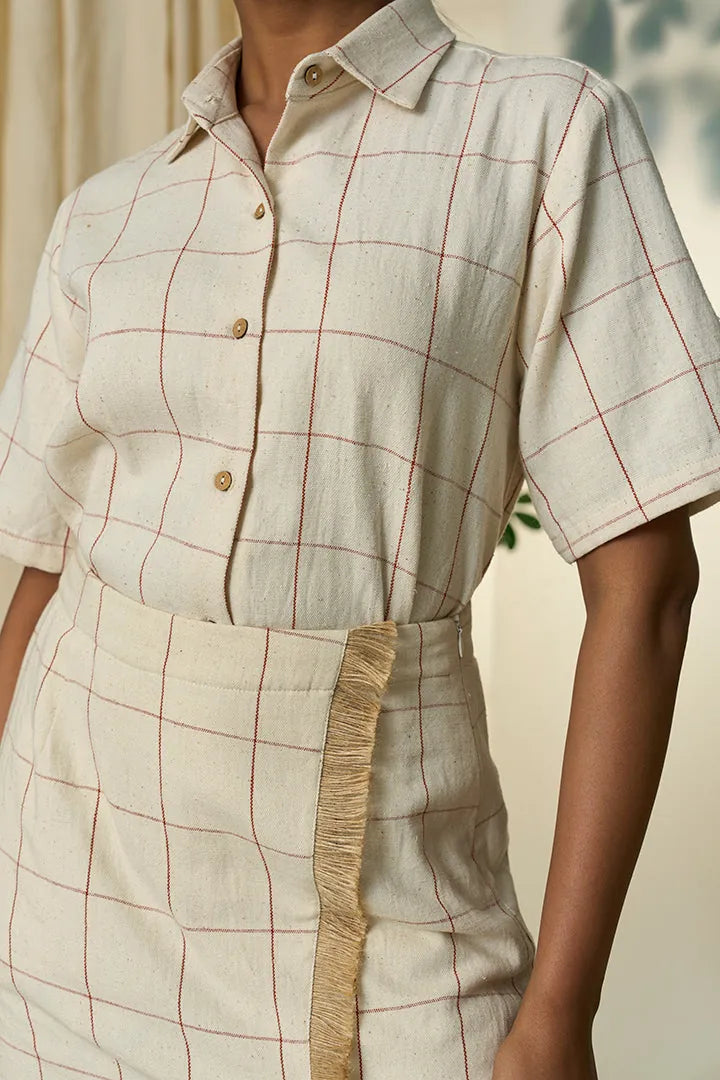 candy cane kala cotton shirt, image 3