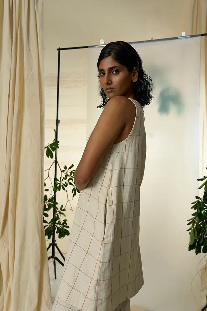 candy cane kala cotton sleeveless dress, image 6