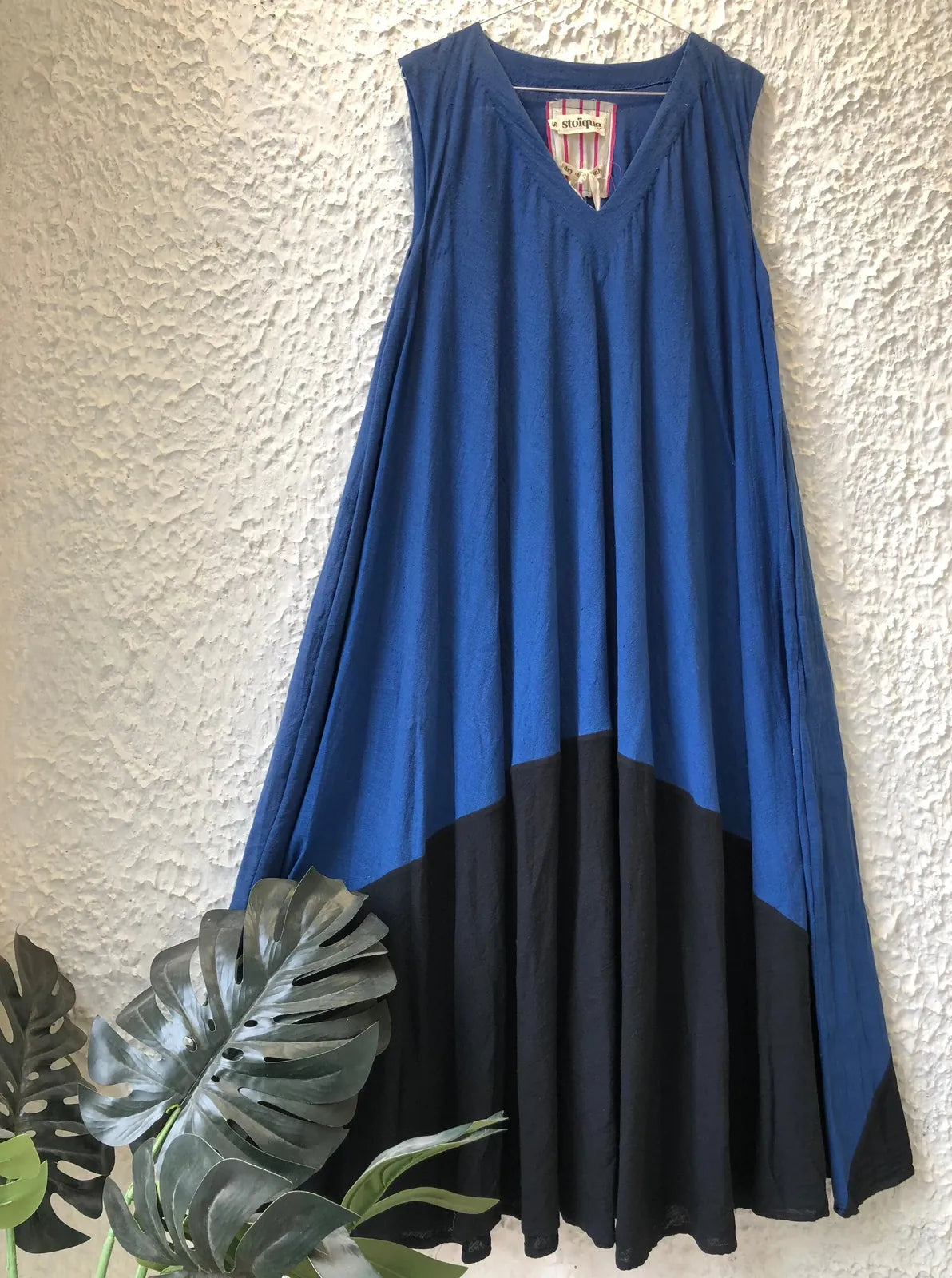 cardamom dress | blue + ash grey, image 1