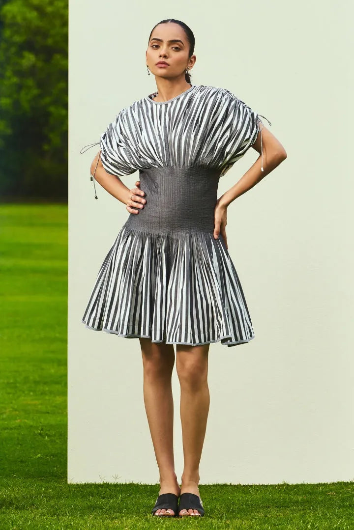 striped echo dress, image 6