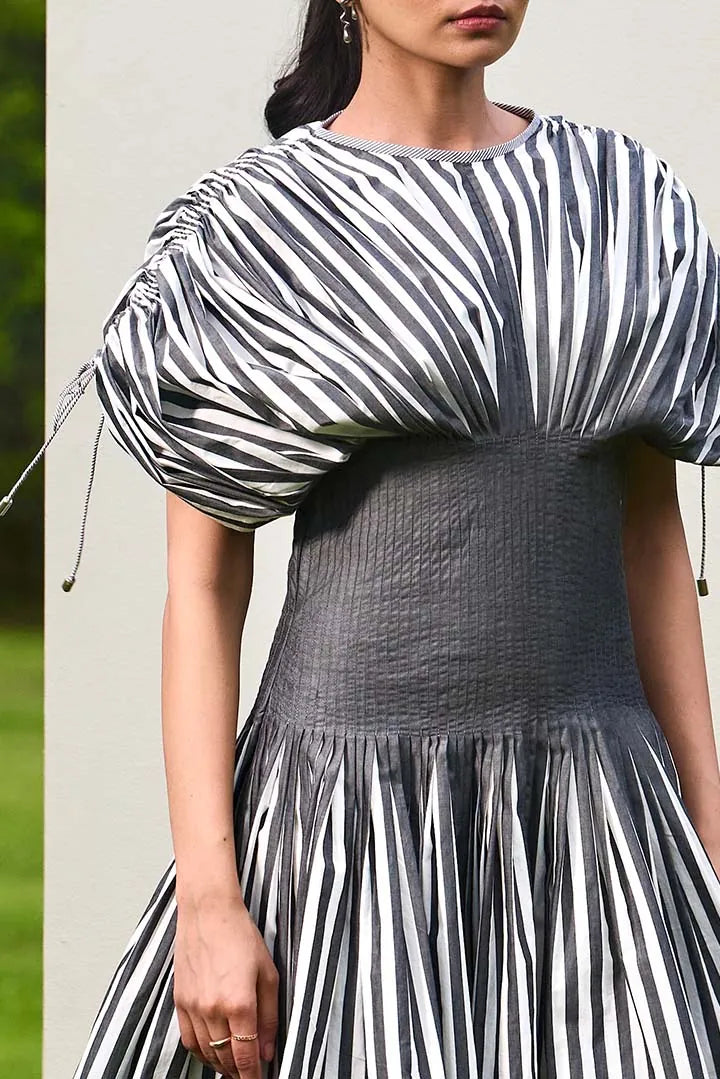 striped echo dress, image 8