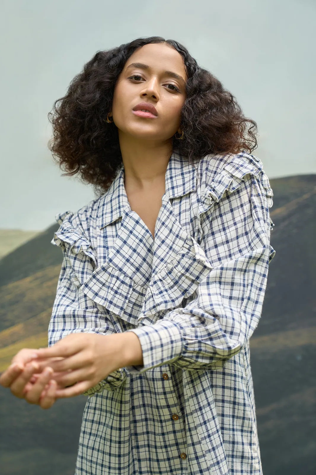 checkmate ruffle dress, image 4