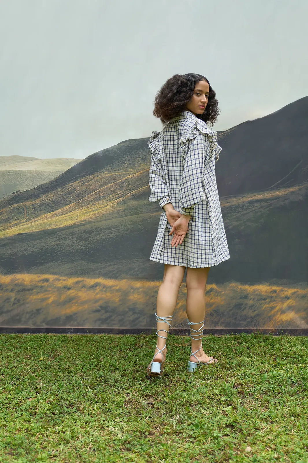 checkmate ruffle dress, image 5