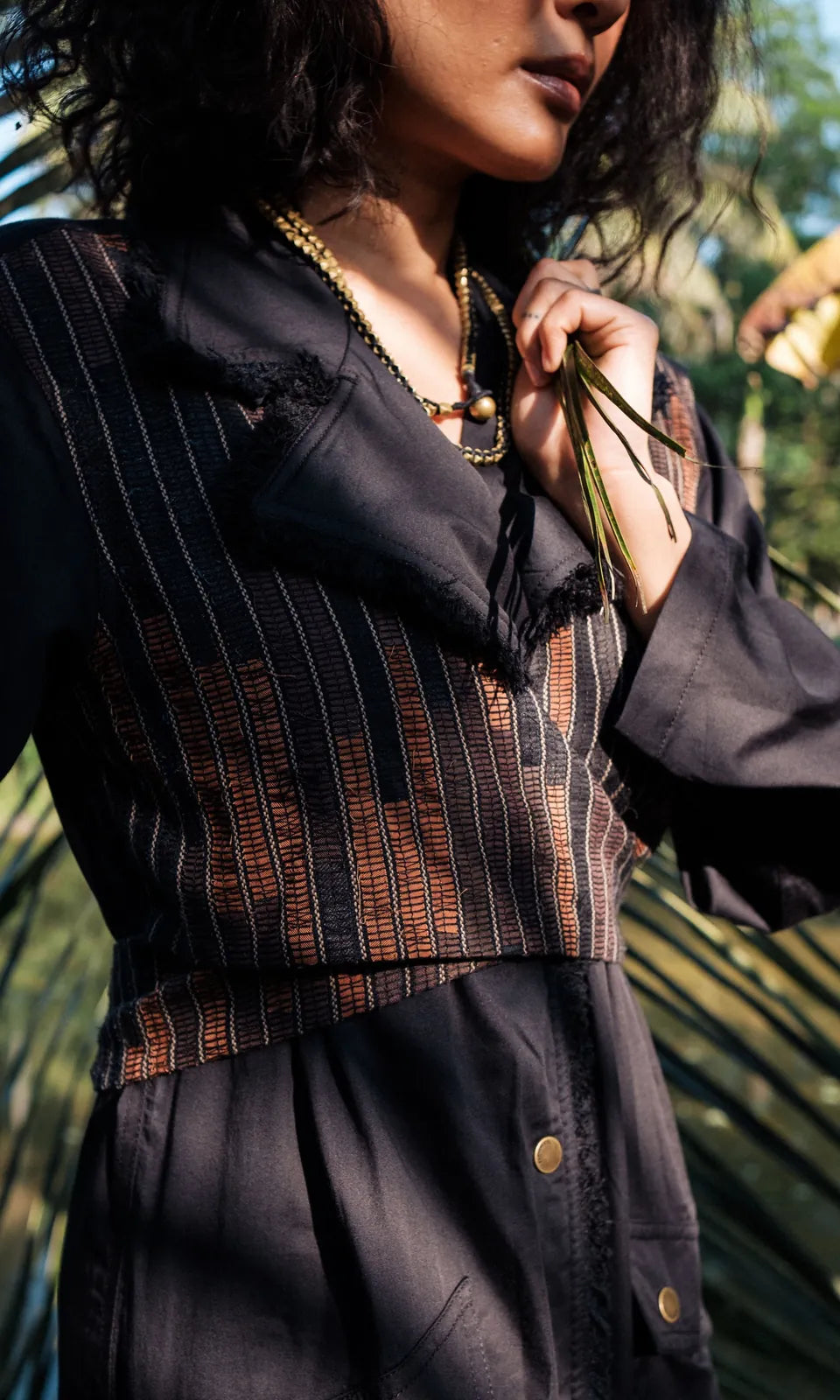 upcycled copenhagen trench - black copper, image 4