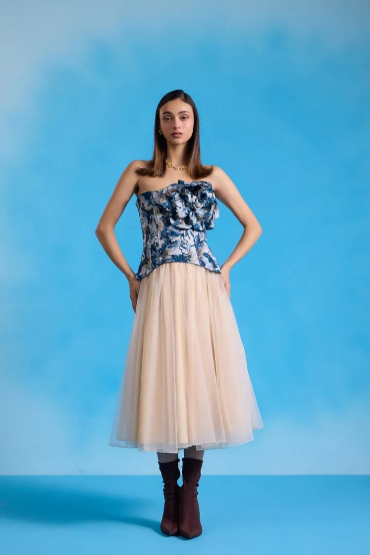 gilded corset co- ord, image 1