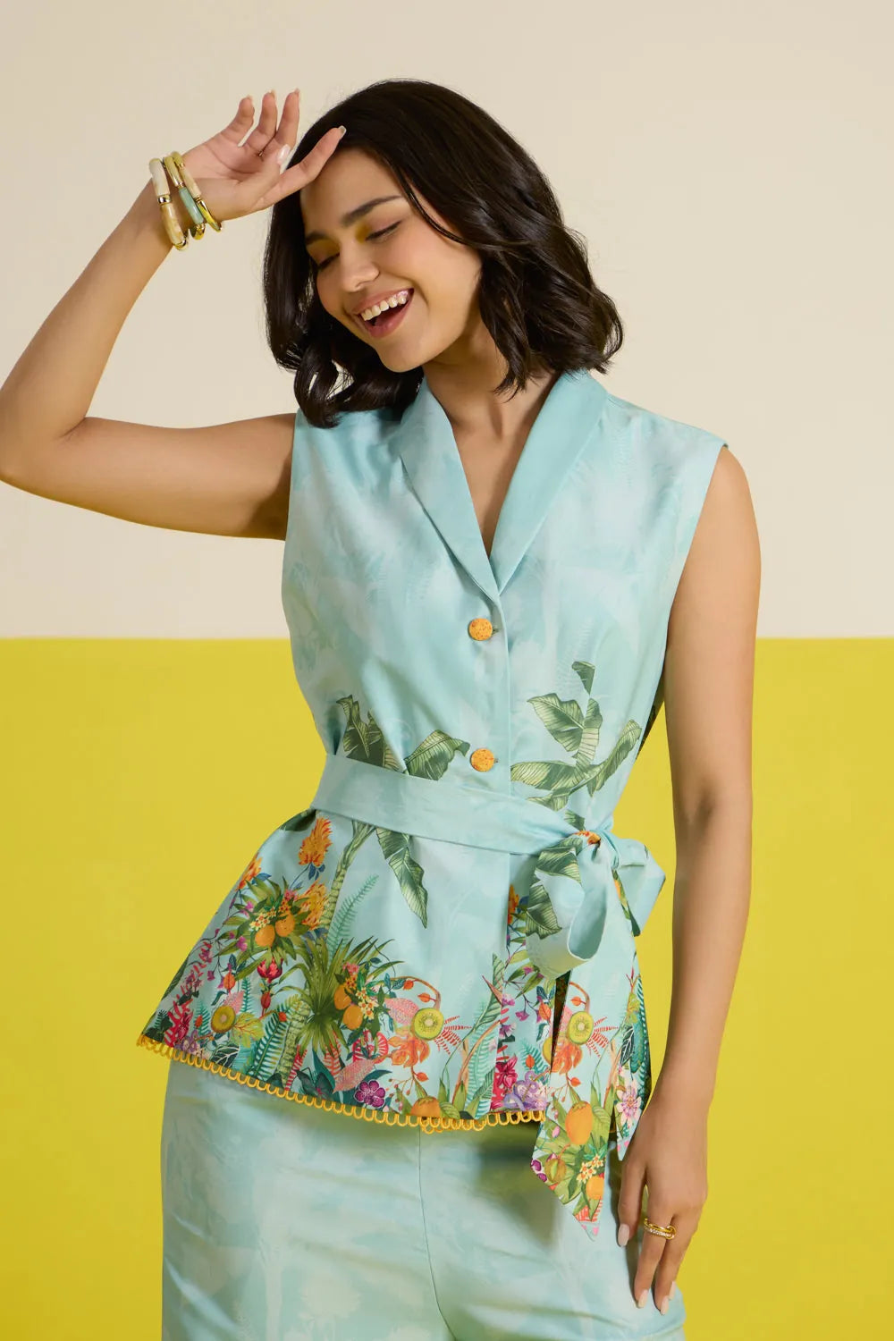 costabella vest co-ord set, image 3
