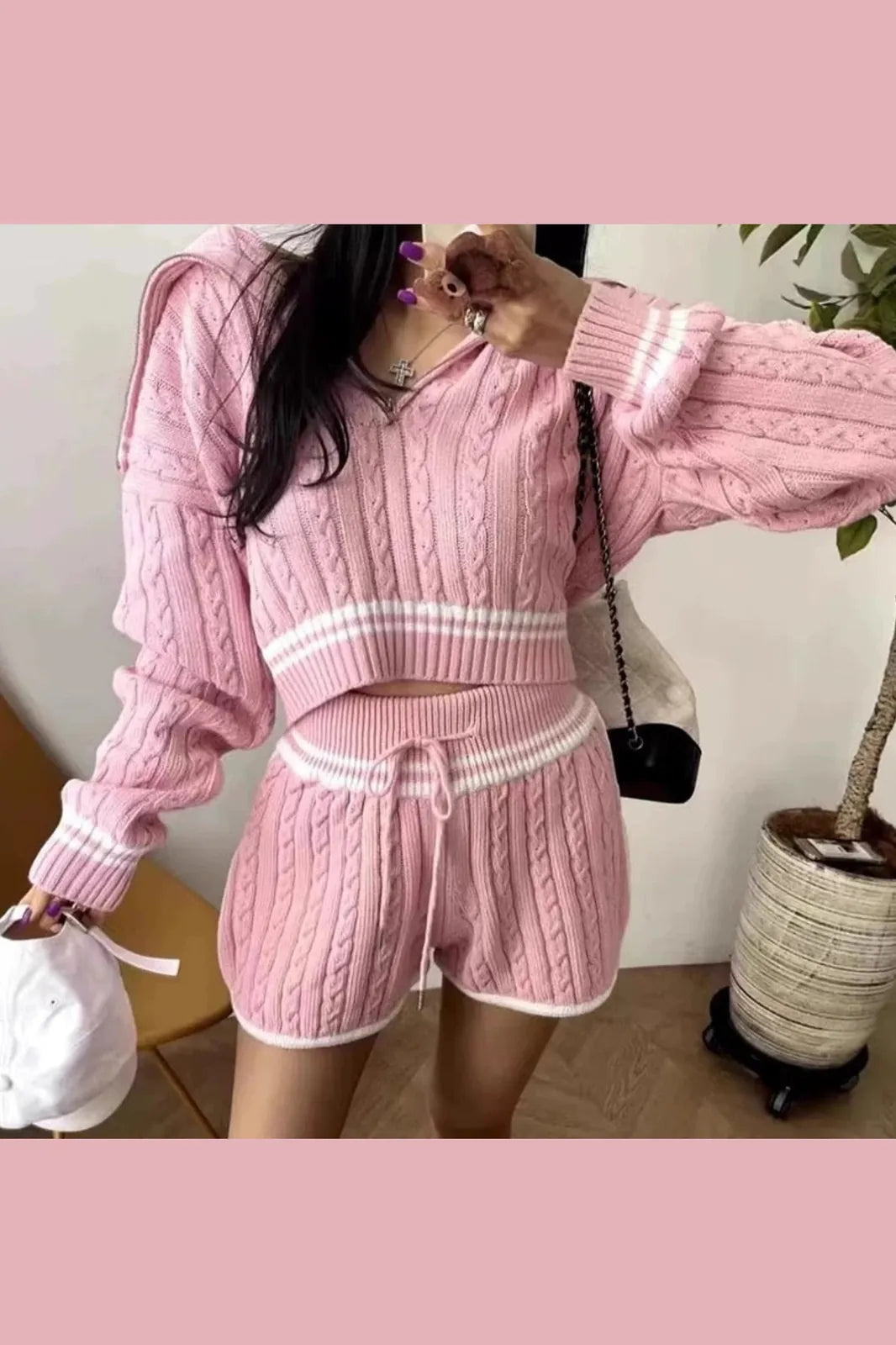 cozy knit co-ord set, image 8