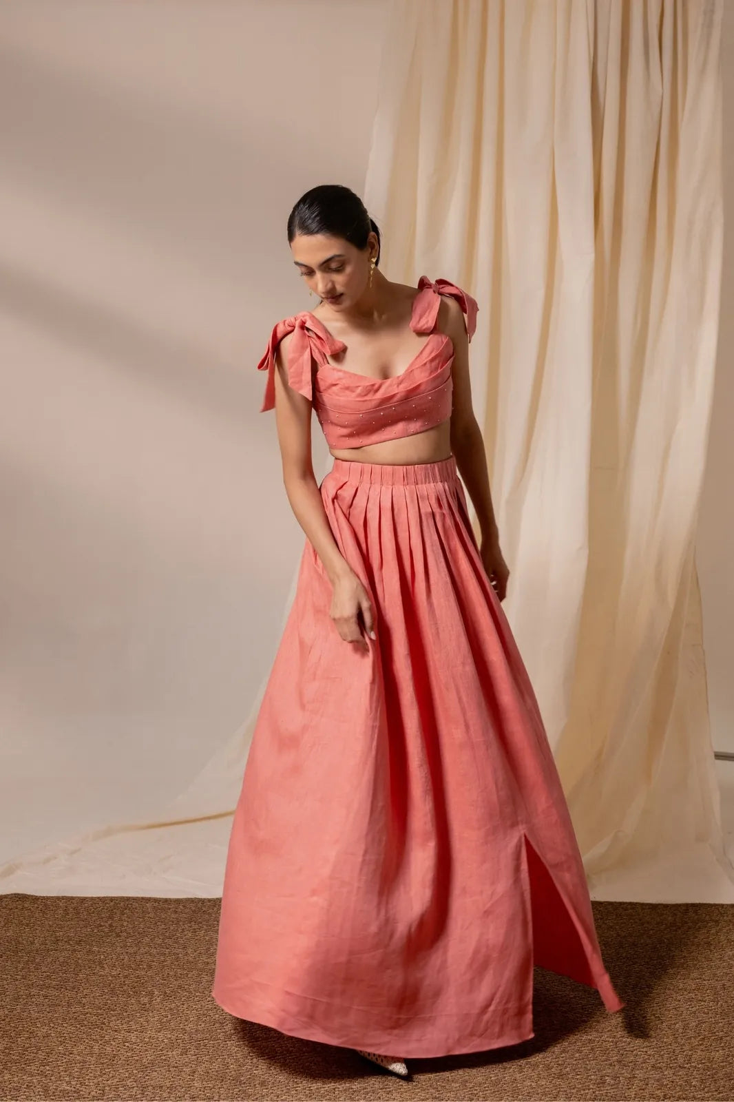 dawn orange skirt, image 1