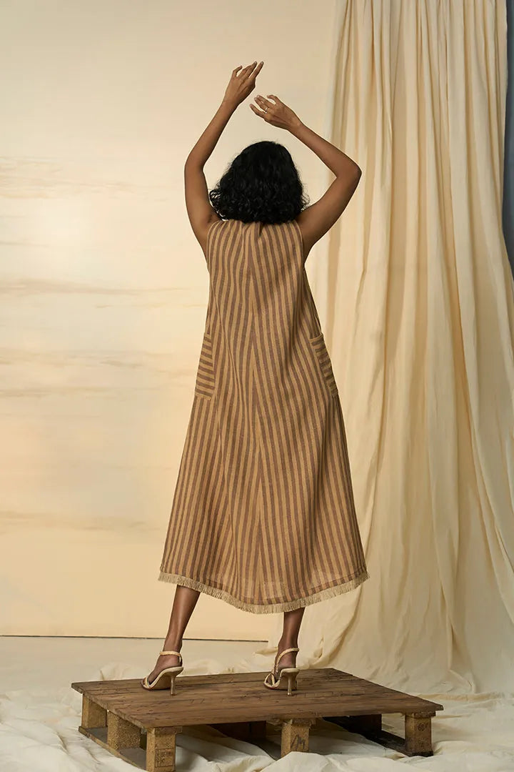 desert kala cotton sleeveless dress, image 2